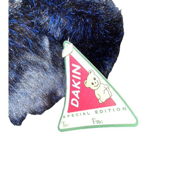 Dakin Applause Teddy Bear Plush Nursery Decor Shower Blue Ribbon Stuffed 16" - Picture 5 of 14